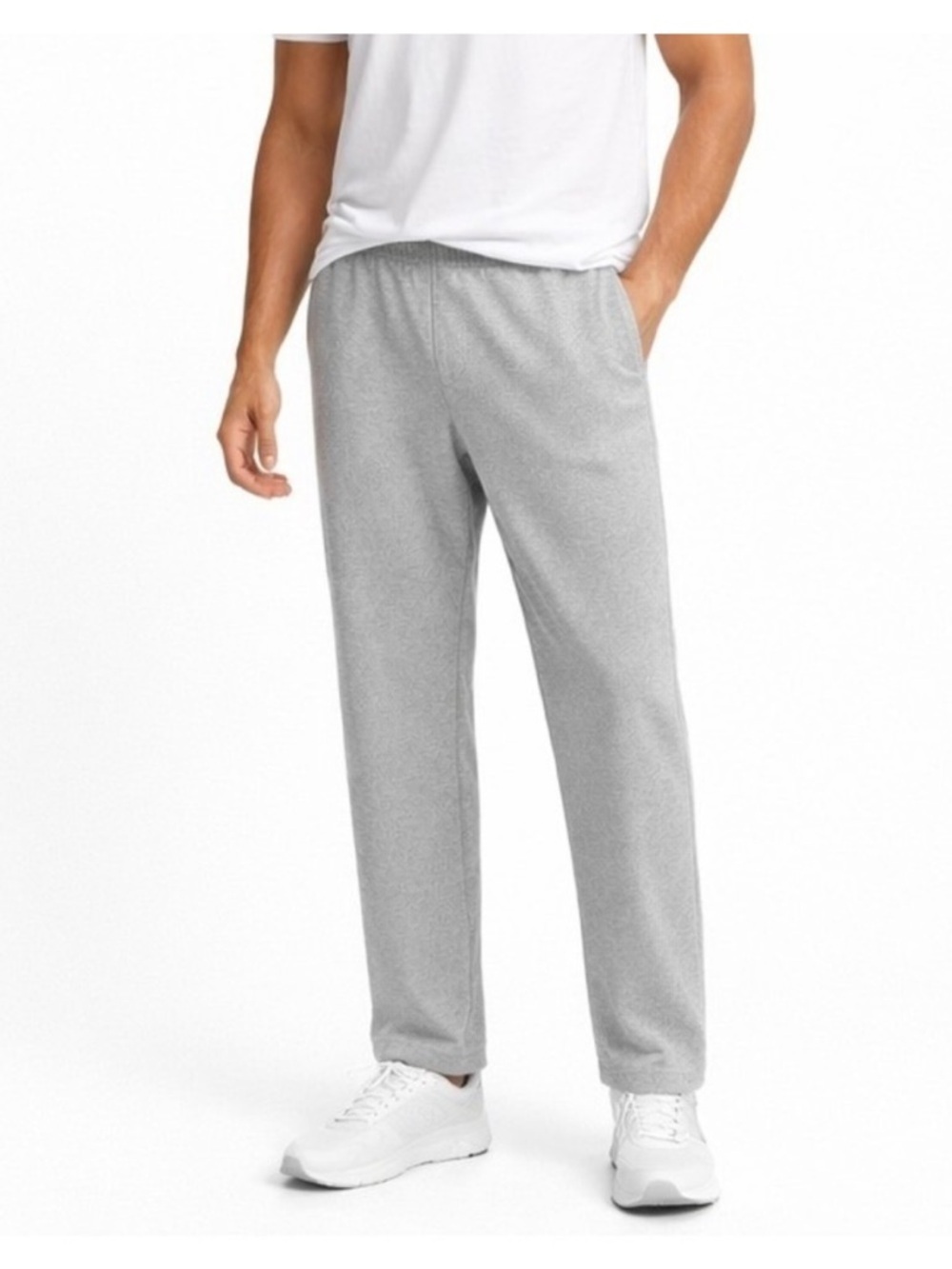 NWOT American Giant Sweatpants Mens Large Gray Straight Leg Pockets